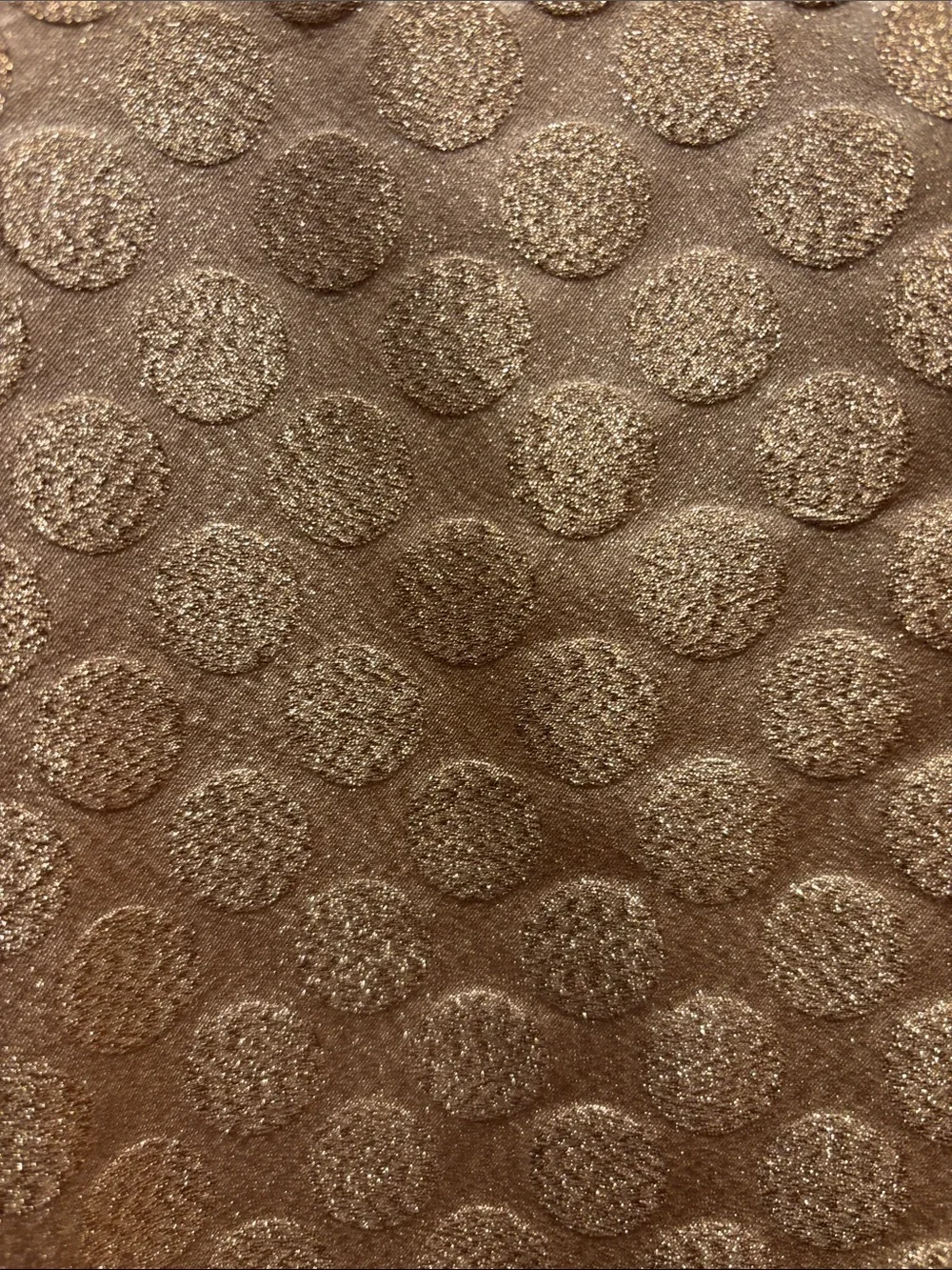 J. Crew Sleeveless Jacquard silk Shell Top in Champagne Gold